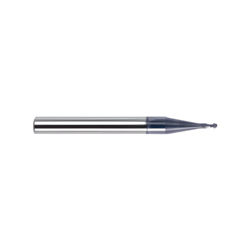 Carbide Mini End Mill 2F with Corner Radius, GM-2BS